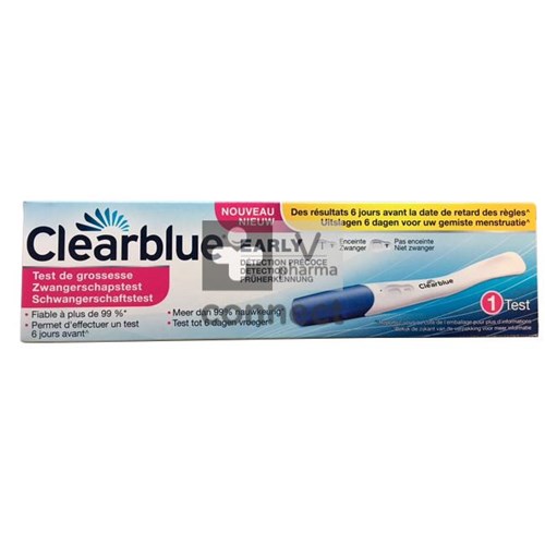 Clearblue Early Vision Stick Zwangerschapstest 1