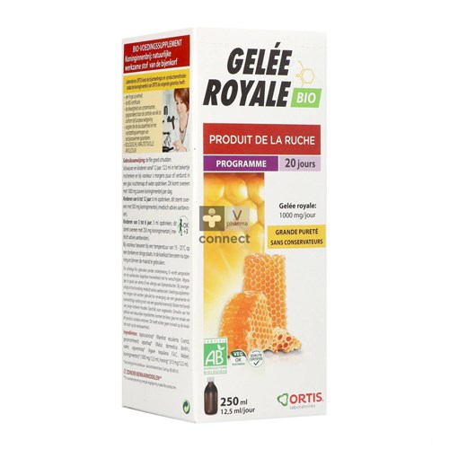 Ortis Gelée Royale Bio  250 ml