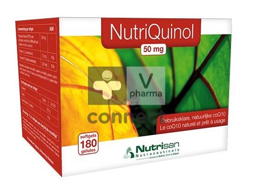 Nutrisan Nutriquinol 50 mg 180 Gélules