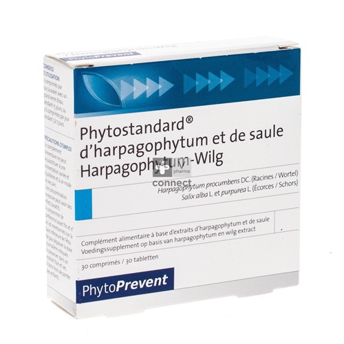 Phytostandard Harpagophytum/Saule 30 Comprimés