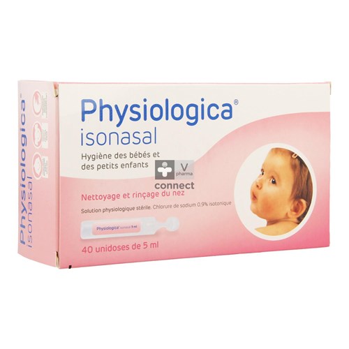 Physiologica Solution Physiologique 40 Unidoses
