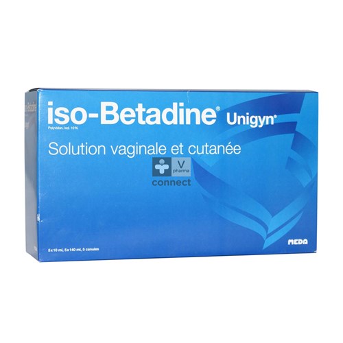 Iso-Betadine Unigyn Flacons 5 + Solvant + Canule