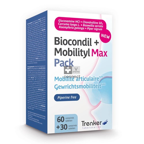 Biocondil 60 Comprimés + Mobilityl Max 30 Comprimés