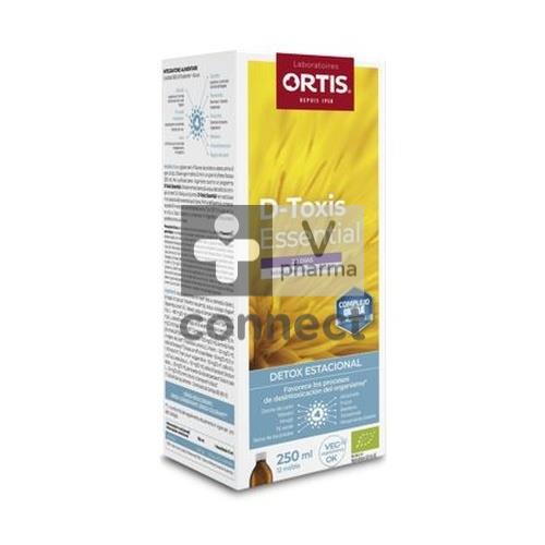 Ortis D Toxis Essential Framboise Hibiscus Bio 250 ml