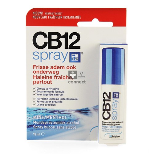 CB12 Mondspray Munt 15 ml