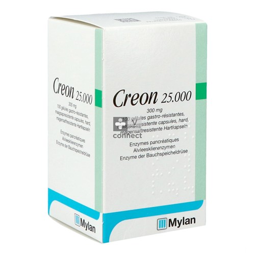 Creon 300 mg 100 Gélules