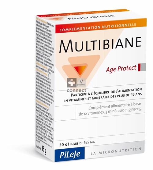Pileje Multibiane Age Protect 30 Gelules