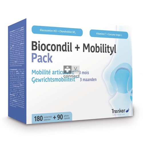 Biocondil 180 Comprimés + Mobilityl 90 Capsules