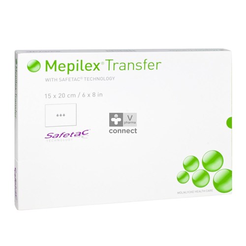 Mepilex Transfer 15 x 20 cm 5 Pièces