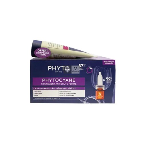 Phytocyane Set Anti-Chute Progressive + Shampoing 100 ml Offert