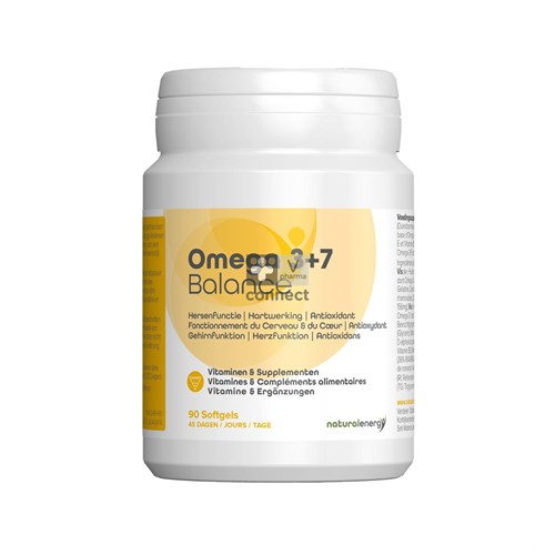 Natural Energy - Omega 3+7 Balance Caps 90