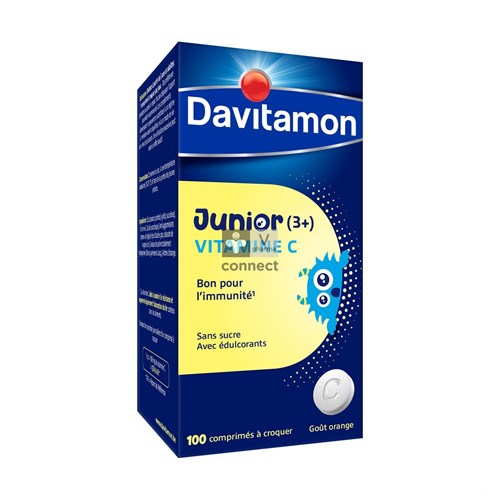 Davitamon Junior Vitamine C 100 Comprimés
