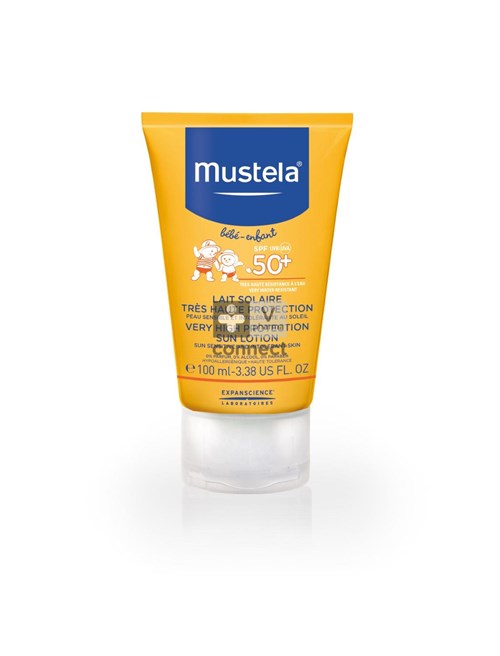 Mustela Solaire Lait Très Haute Protection SPF50+ 100 ml