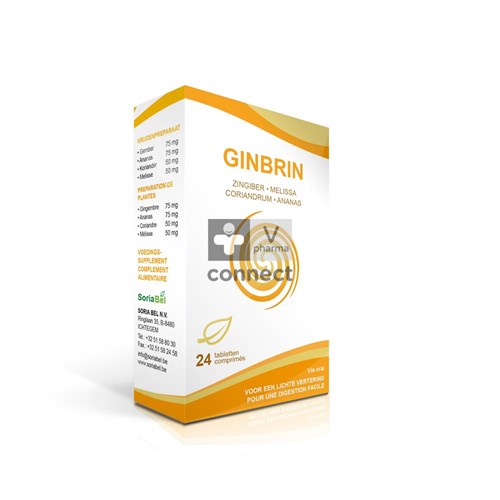Soria Ginbrin 600 Mg 24 Comprimés