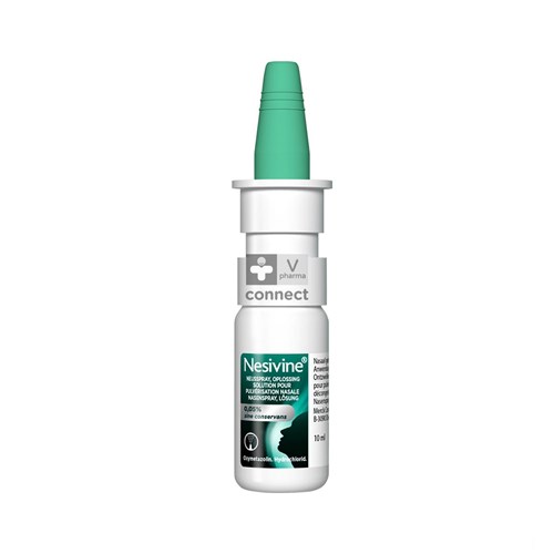 Nesivine Sine Conservans Spray Nasal Adulte  0.05% 10 ml
