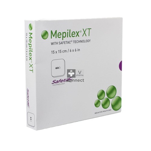 Mepilex XT 15 x 15 cm 5 Pièces