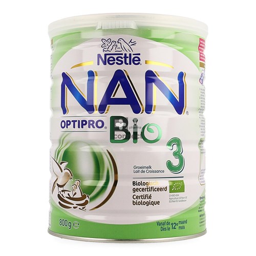 Nestle Nan OptiPro Bio 3 Poudre 800 g