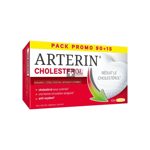 Arterin Cholesterol 90 Comrpimés +15 Promo