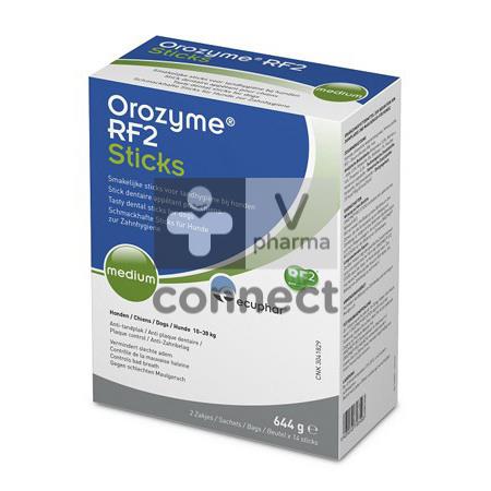Orozyme RF2 Sticks Appétents Pour Chiens Medium 28 Pièces