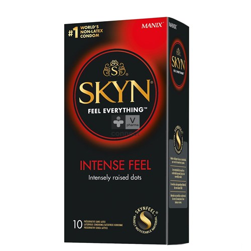 Manix Skyn Intense Feel Préservatifs 10 Pièces