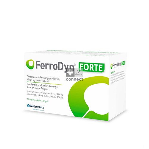 Metagenics Ferrodyn Forte 90 Gélules