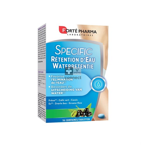 Forté Pharma Specific Waterretentie 2 x 28 tabletten Promo