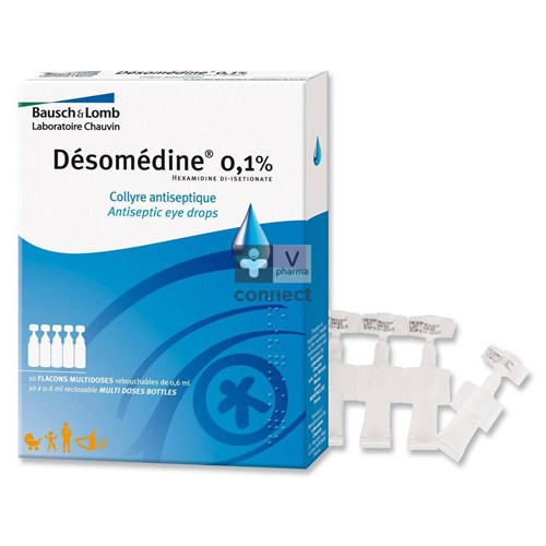 Desomedine Collyre 10 X 0.6 ml Ud.