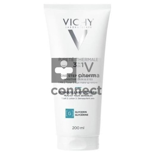 Vichy Pt 3in1 Makeup Verwijder.huid&ogen Gev.200ml