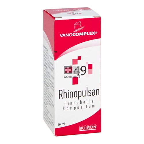 Boiron Vanocomplex N 49 Rhinopulsan Gouttes 50 ml