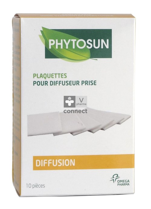 Phytosun Aroms Plaquettes de Recharge pour Diffuseur 10 Pièces