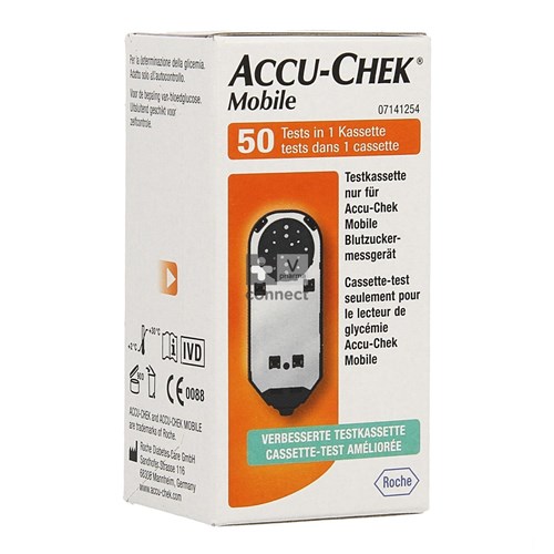 Accu - Chek Mobile Cassette de 50 Tests