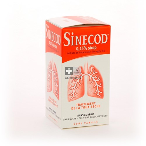 Sinecod Adultes Sirop 200 ml