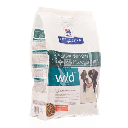 Hills Prescription Diet W/D Canine 4 Kg
