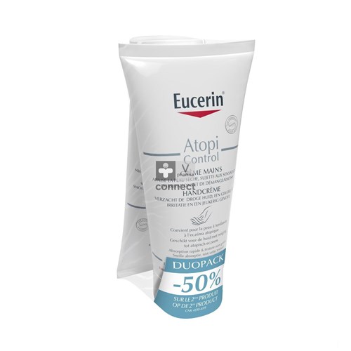 Eucerin Atopicontrol Handcreme Duopack 2x75ml