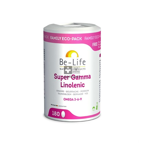 Be-Life Super Gamma Linolenic 180 Capsules