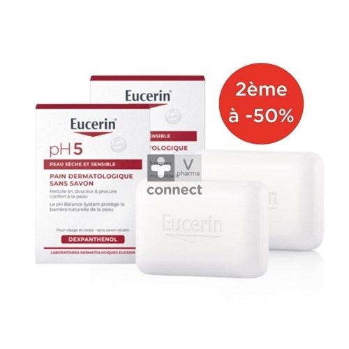 Eucerin Ph5 Wastablet Duopack 2x100g 2e-50%