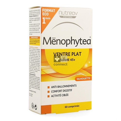 Menophytea Silhouette Ventre Plat 60 Comprimés