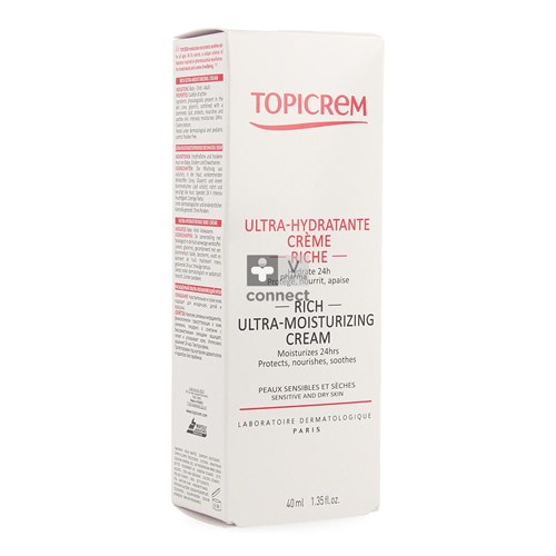 Topicrem Ultra Hydratant Crème Riche 40 ml