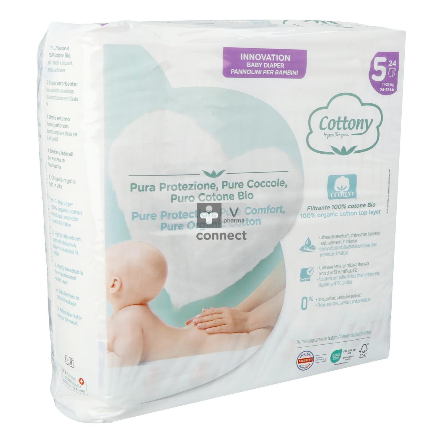 Cottony Baby Diapers Size 5 11 - 25kg 24