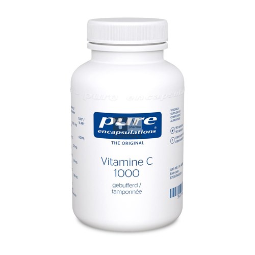 Pure Encapsulations Vitamine C 1000 Tamponnée 90 Capsules