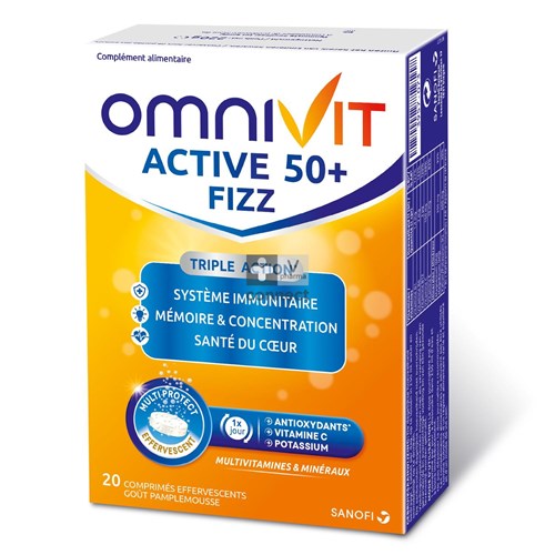 Omnivit Active 50+  30 Comprimés