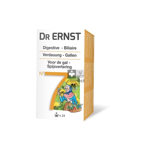Dr Ernst N° 7 Tisane Foie et Bile 24 Filtrettes