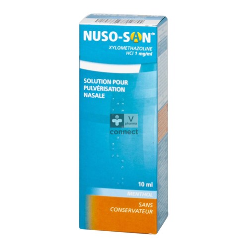 Nuso San 1 Mg/ml Spray Menthol 10 ml