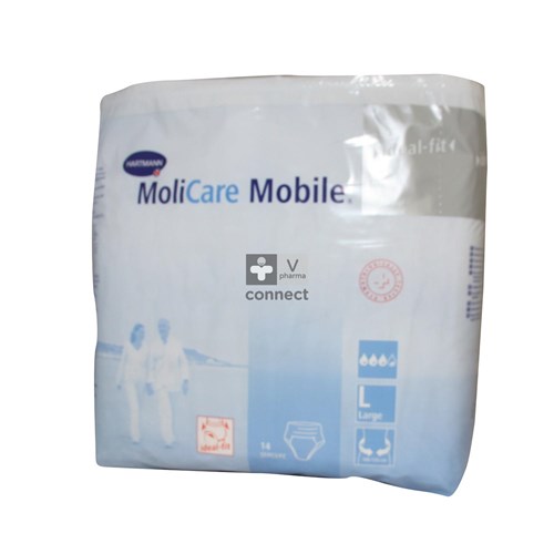 Molicare Mobile Large 14 Slips Absorbants Anatomiques