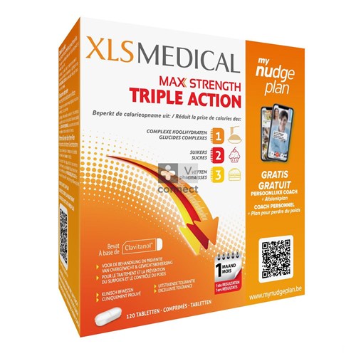Xls Medical Max Strength 120 tabletten