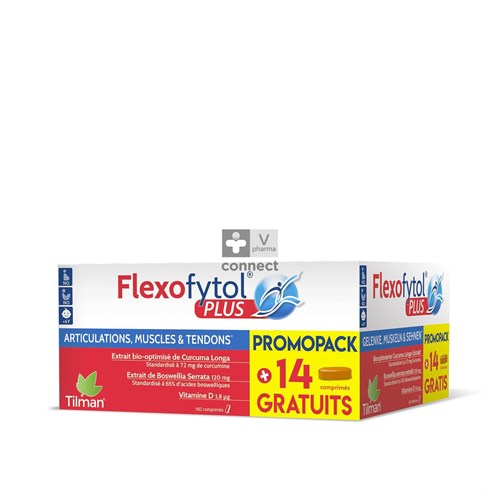 Flexofytol Plus 182 comprimés + 14 Prix Promo
