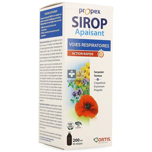 Ortis Propex Verzachtende Siroop 200ml