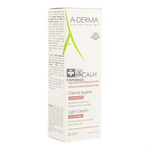 Aderma Rheacalm Crème Légère 40 ml