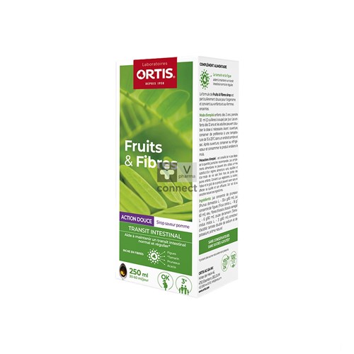 Ortis Fruits Fibres Action Douce 250 ml
