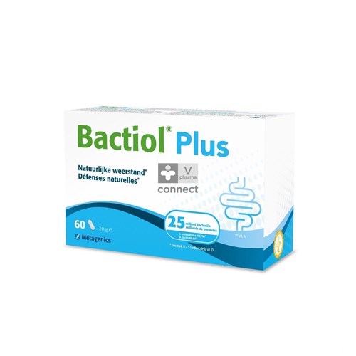 Metagenics Bactiol Plus 60 Gélules
